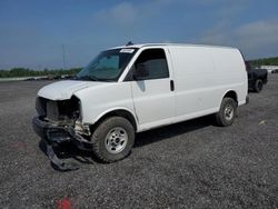 Salvage cars for sale from Copart Ontario Auction, ON: 2019 GMC Savana G2500