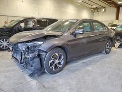 Salvage cars for sale at Milwaukee, WI auction: 2017 Honda Accord LX