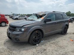 Salvage cars for sale at Houston, TX auction: 2014 Dodge Journey SXT