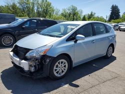 Salvage cars for sale from Copart Portland, OR: 2012 Toyota Prius V