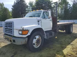Salvage trucks for sale at Arlington, WA auction: 1998 Ford F800
