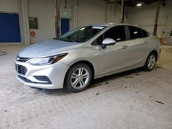 Salvage cars for sale from Copart Bowmanville, ON: 2017 Chevrolet Cruze LT