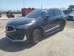 Salvage cars for sale at Homestead, FL auction: 2019 Acura RDX Technology