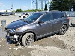 Salvage cars for sale at Windsor, NJ auction: 2017 Toyota Rav4 XLE