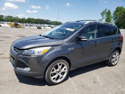 Salvage cars for sale at Dunn, NC auction: 2016 Ford Escape Titanium