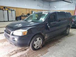 Chevrolet Uplander Incomplete salvage cars for sale: 2008 Chevrolet Uplander Incomplete