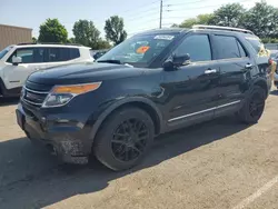Salvage cars for sale at Moraine, OH auction: 2013 Ford Explorer Limited