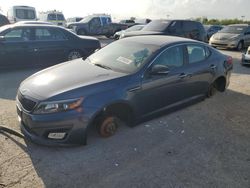 Salvage cars for sale at Indianapolis, IN auction: 2015 KIA Optima LX