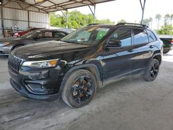 Salvage cars for sale at Cartersville, GA auction: 2021 Jeep Cherokee Latitude Plus
