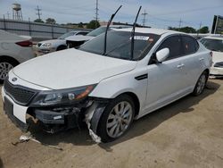 Salvage cars for sale at Chicago Heights, IL auction: 2014 KIA Optima EX