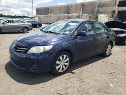 Salvage cars for sale at Fredericksburg, VA auction: 2013 Toyota Corolla Base