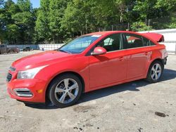 Vehiculos salvage en venta de Copart Austell, GA: 2015 Chevrolet Cruze LT