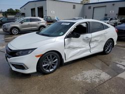 Salvage cars for sale from Copart New Orleans, LA: 2019 Honda Civic EX