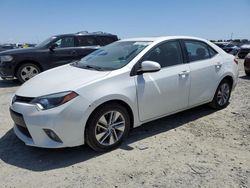 Salvage cars for sale at Antelope, CA auction: 2015 Toyota Corolla ECO
