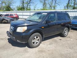 Salvage cars for sale from Copart West Mifflin, PA: 2007 Honda Pilot EXL