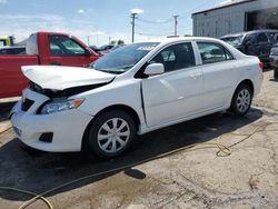 Salvage cars for sale from Copart Chicago Heights, IL: 2009 Toyota Corolla Base