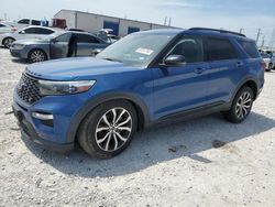 Salvage cars for sale at Haslet, TX auction: 2020 Ford Explorer ST