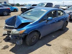 Salvage cars for sale from Copart Tucson, AZ: 2012 Honda Civic LX