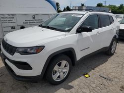 Salvage cars for sale at Bridgeton, MO auction: 2022 Jeep Compass Latitude