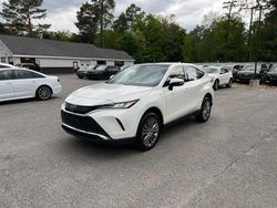 Salvage cars for sale at North Billerica, MA auction: 2021 Toyota Venza LE