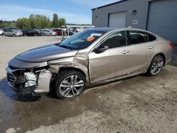 Salvage cars for sale at Arlington, WA auction: 2022 Chevrolet Malibu LT