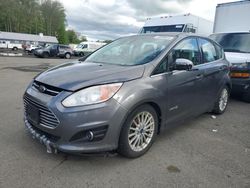 Salvage cars for sale at East Granby, CT auction: 2014 Ford C-MAX SEL