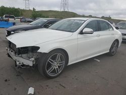 Salvage cars for sale at Littleton, CO auction: 2017 Mercedes-Benz E 300 4matic