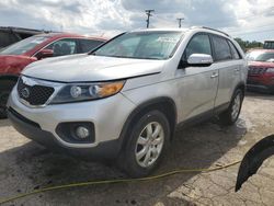 Salvage cars for sale from Copart Chicago Heights, IL: 2013 KIA Sorento LX