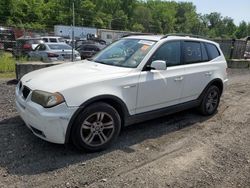 Salvage cars for sale from Copart Finksburg, MD: 2006 BMW X3 3.0I