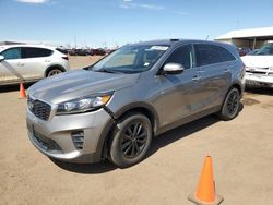 Salvage cars for sale at Brighton, CO auction: 2019 KIA Sorento LX