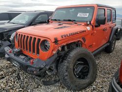 Salvage cars for sale at Magna, UT auction: 2018 Jeep Wrangler Unlimited Rubicon