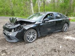 Salvage cars for sale at Bowmanville, ON auction: 2024 Honda Civic Touring