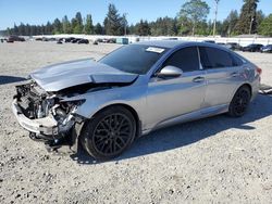 Salvage cars for sale from Copart Graham, WA: 2019 Honda Accord Sport
