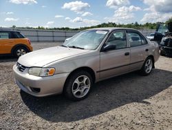 Salvage cars for sale at Fredericksburg, VA auction: 2001 Toyota Corolla CE