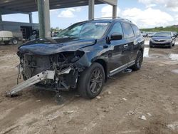 Salvage cars for sale from Copart West Palm Beach, FL: 2015 Nissan Pathfinder S