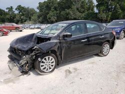 Salvage cars for sale from Copart Ocala, FL: 2015 Nissan Sentra S