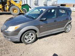 Salvage cars for sale from Copart Bismarck, ND: 2007 Pontiac Vibe
