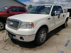 Salvage cars for sale from Copart Pekin, IL: 2008 Ford F150 Supercrew