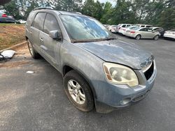 Salvage cars for sale from Copart Hueytown, AL: 2008 GMC Acadia SLT-2
