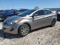 Salvage cars for sale from Copart Franklin, WI: 2013 Hyundai Elantra GLS