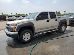 Salvage trucks for sale at Mercedes, TX auction: 2005 Chevrolet Colorado