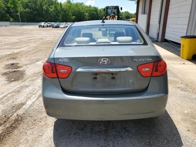 2010 Hyundai Elantra Blue