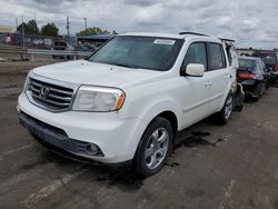 Salvage cars for sale from Copart Denver, CO: 2012 Honda Pilot EXL