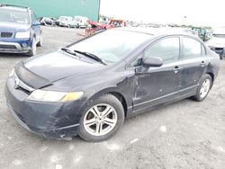 Honda Civic DX salvage cars for sale: 2008 Honda Civic DX