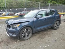 Volvo xc40 t5 Inscription salvage cars for sale: 2021 Volvo XC40 T5 Inscription