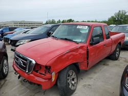 Salvage cars for sale at Bridgeton, MO auction: 2007 Ford Ranger Super Cab