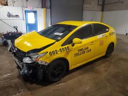 Salvage cars for sale from Copart Glassboro, NJ: 2015 Toyota Prius
