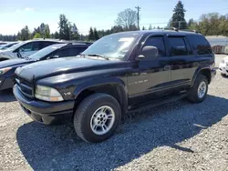 Salvage cars for sale from Copart Graham, WA: 1999 Dodge Durango