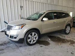 Salvage cars for sale at Franklin, WI auction: 2016 Chevrolet Traverse LT