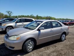 Salvage cars for sale at Des Moines, IA auction: 2003 Toyota Corolla CE